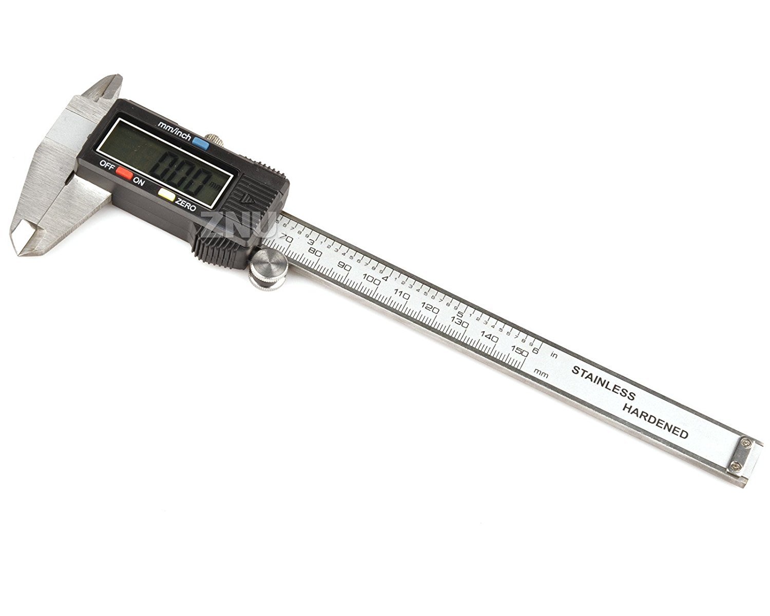 Tooltime Black Ms092 6-Inch 150 Mm Electronic Digital Vernier Calliper