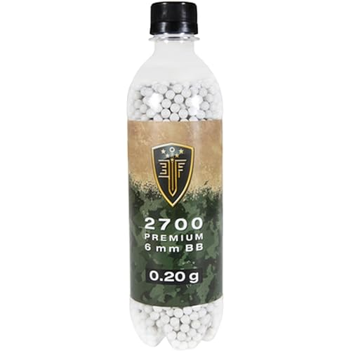 Elite Force Premium 6mm Airsoft BBS Ammo, .25 Gram, 2700 Count