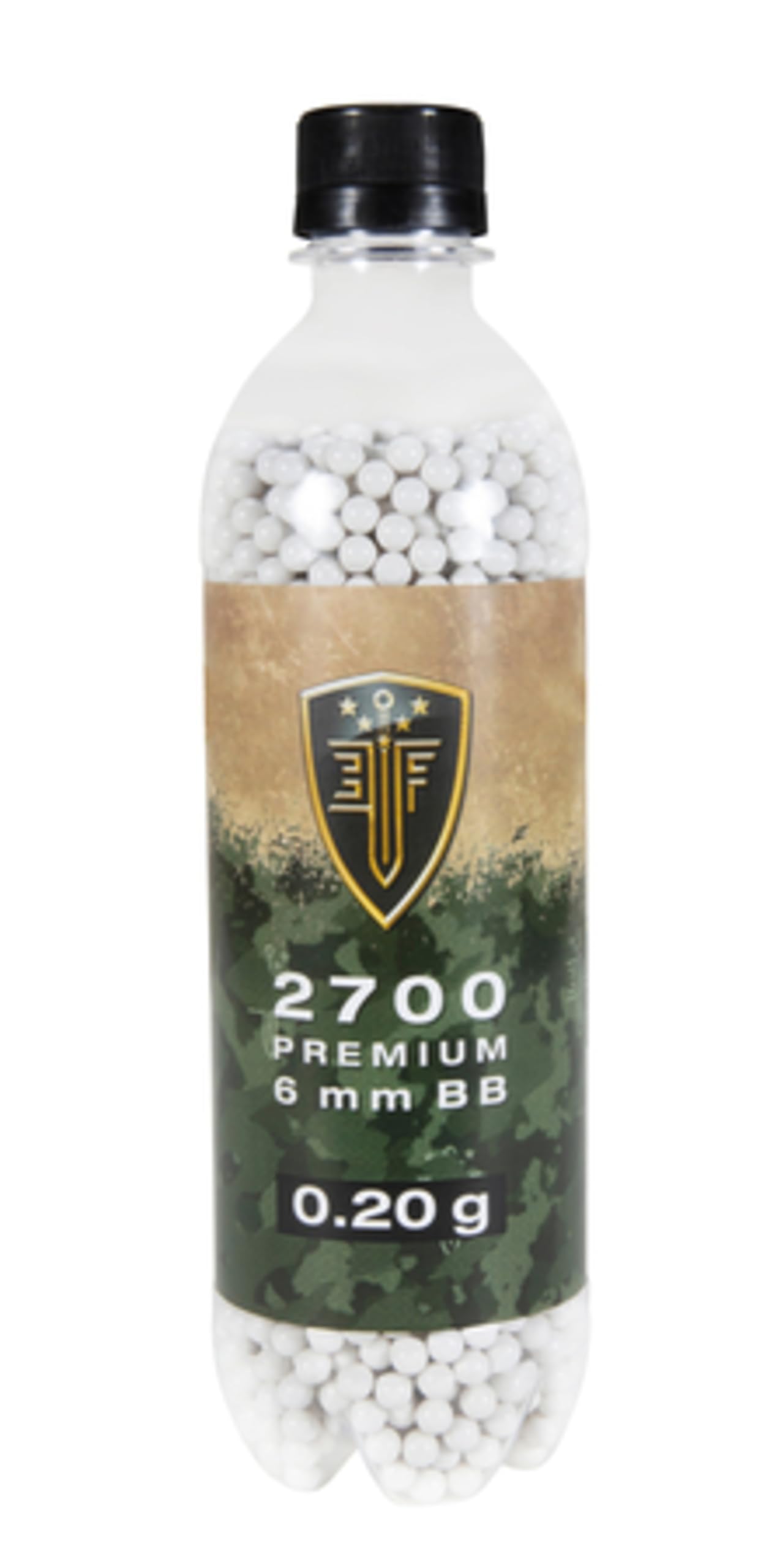 Elite Force Premium 6mm Airsoft BBS Ammo, .25 Gram, 2700 Count