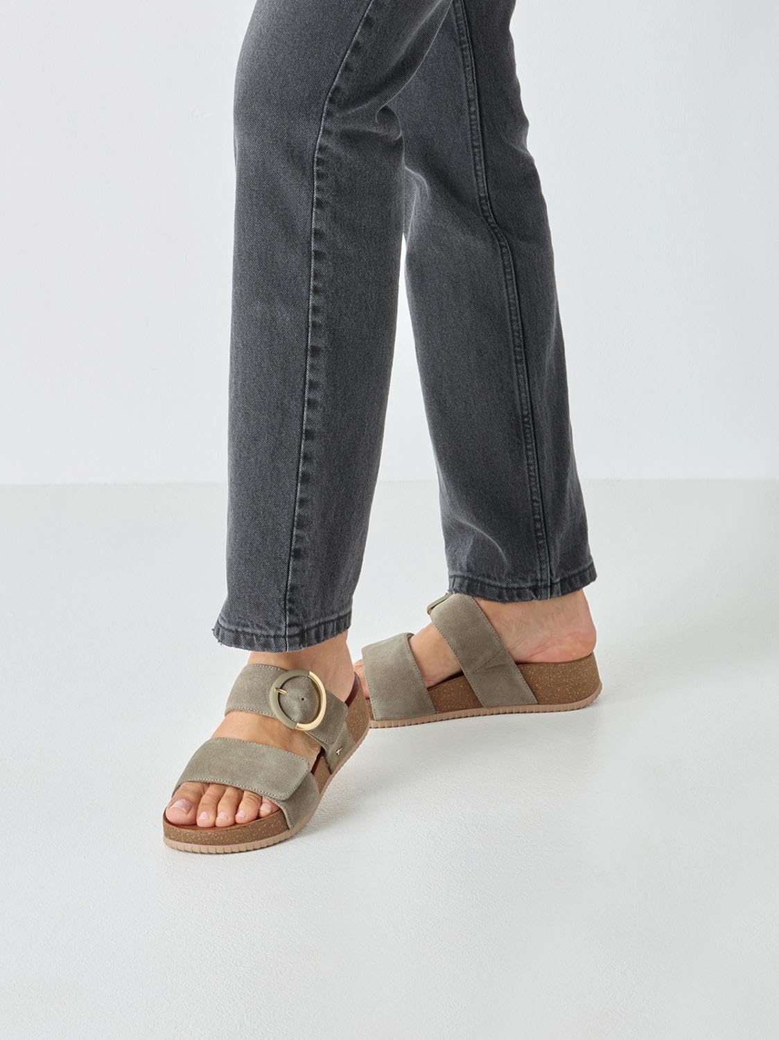 Tamaris Tamaris Comfort Damen Wedge/Plat Mule Multiadjustable Plate-formeFemme
