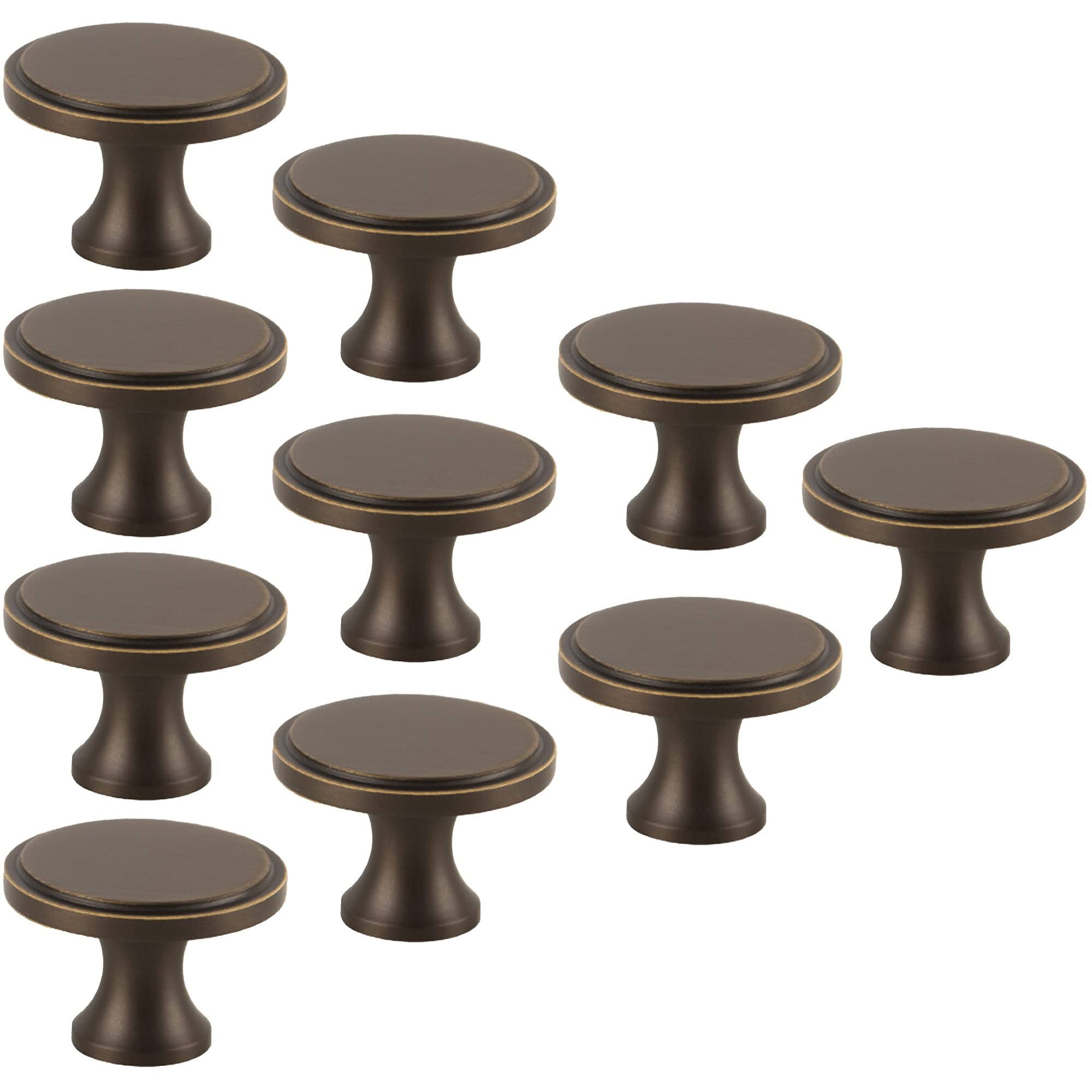 Boutons de meuble laiton brossé pour redonner vie à une commode ancienne de chambre
