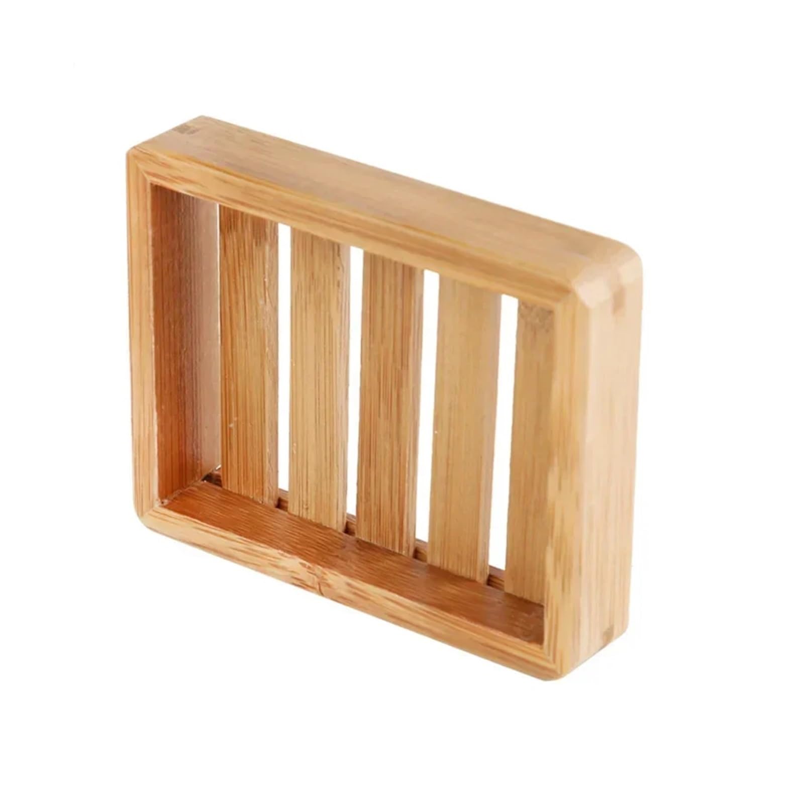 Portable Wooden Soap Dishes Tray Holder Storage Rack Plate Container Bathroom Accessories Organizer