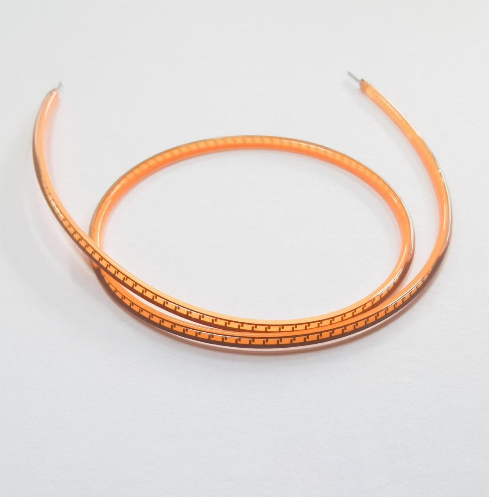 10 szt. elastyczny filament LED DC 3 V 130 mm 300 mm filament LED 9 V 12 V 24 V części żarówki Edisona części żarówek 24 V-300 mm ciepły żółty 2200 K