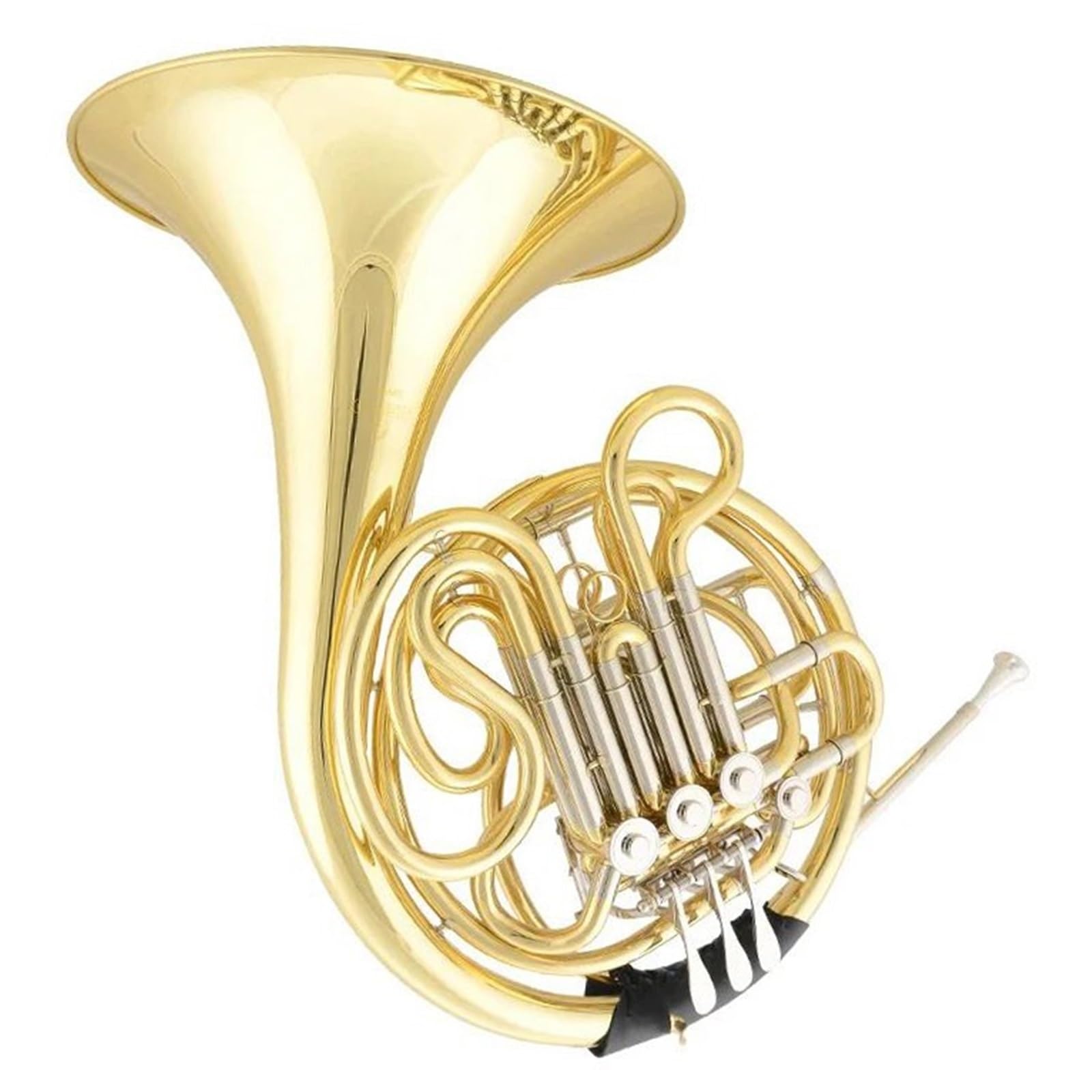 Róg Francuski Instrumenty Muzyczne Profesjonalny Róg Francuski Podwójny 4 Klawisze Strojenie F Strojenie Bb Instrument Muzyczny Z Futerałem