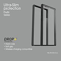 Vista 4 de OtterBox Funda para Galaxy S22 Ultra Prefix Series, Pacific Reef, ultrafina, apta para bolsillo, bordes elevados que protegen la cámara y la Azul