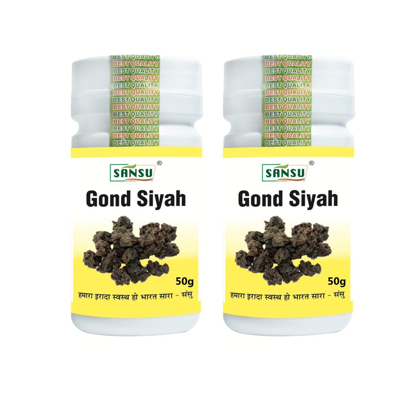 SANSU Gond Siyah - Kala Gond (50 GM) Pack of 2 (B0BY4LK4CV) Amazon Price History, Amazon Price Tracker