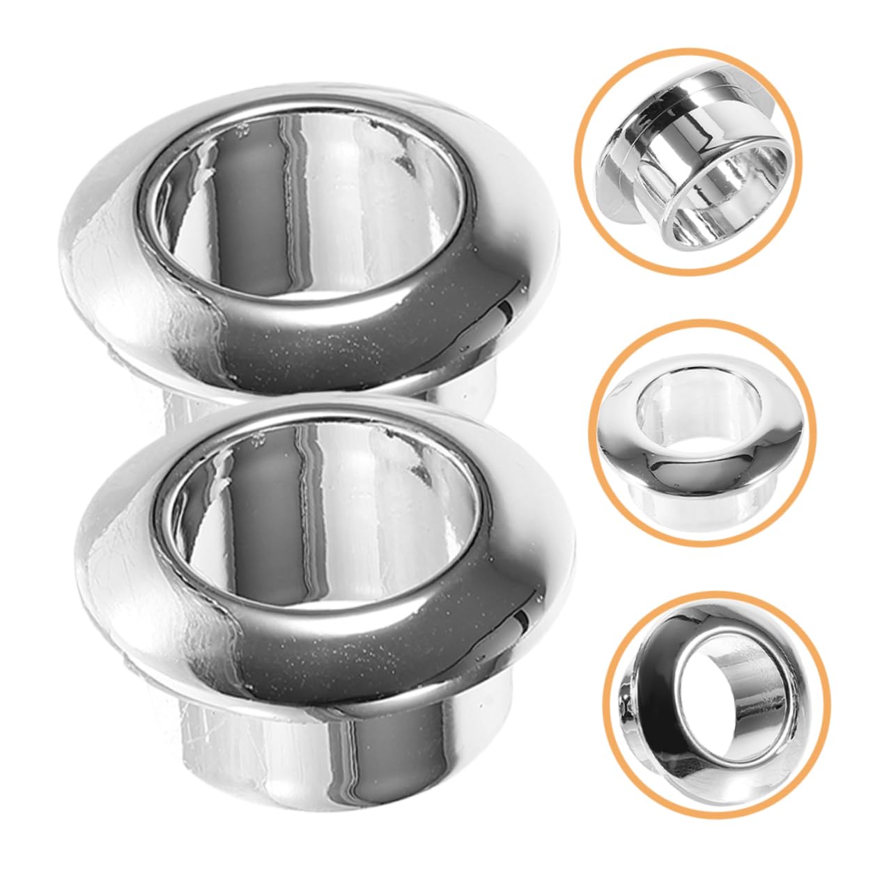 LALAFINA 20pcs Desk Cord Holder for Cable Management Desk Hole Cover for Cables Wire Grommets Cable Grommet Organizer