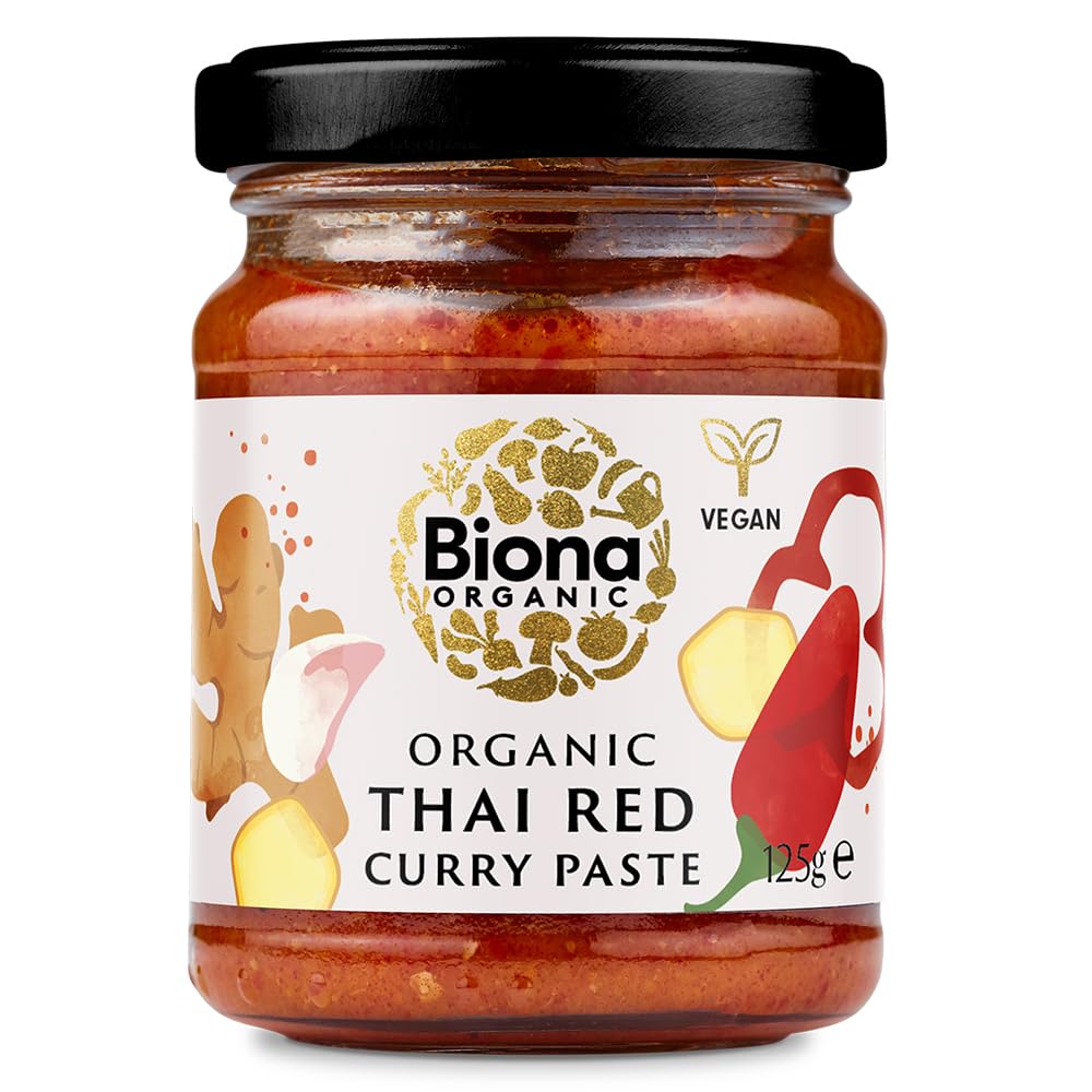 Biona Thai Red Curry Paste Organic