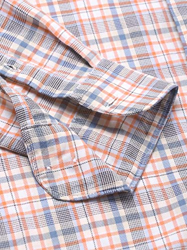 Image of Dennis Lingo Men's Orange Casual Shirt