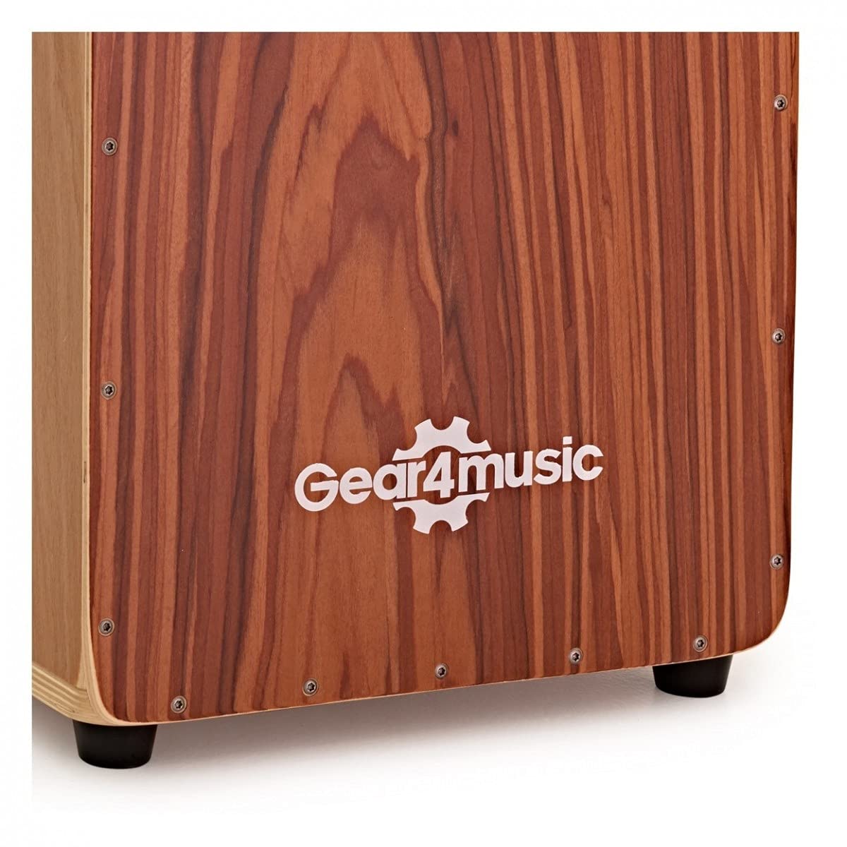 Gear4music - Tamburo per Cajon con sedile Gigbag, Sapele