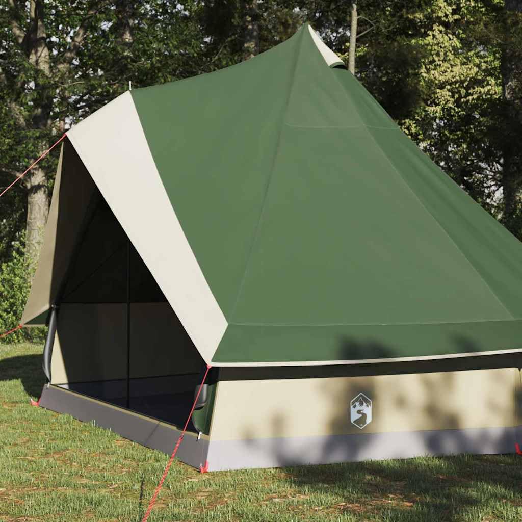 Tenda Tipi Famiglia 400 x 346 x 250 cm Taffetà Verde
