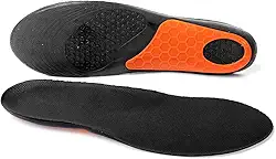 Palmilha de Gel Performance Muvin Produzida em Gel Termoplástico - Palmilha Ortopédica Previne Lesões com Absorção de Impacto e Amortecimento - Tamanho 36 ao 43 - Corrida Futebol Práticas Esportivas