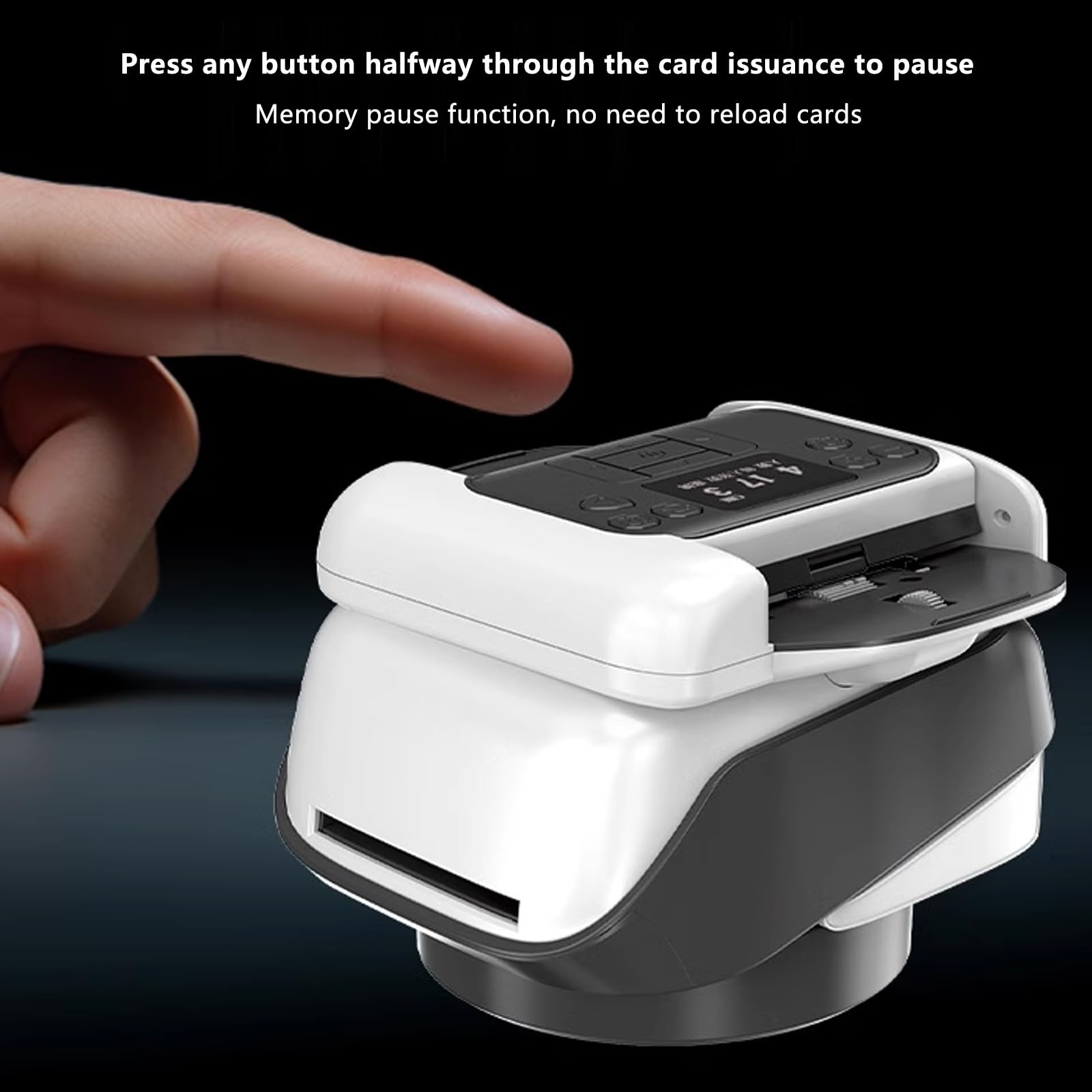 Shuffler automatico di carte, ricaricabile elettrico Shuffler per 1-2 mazzi, facile da usare Rapido Shuffling per carte da gioco, blackjack, Texas Hold'em