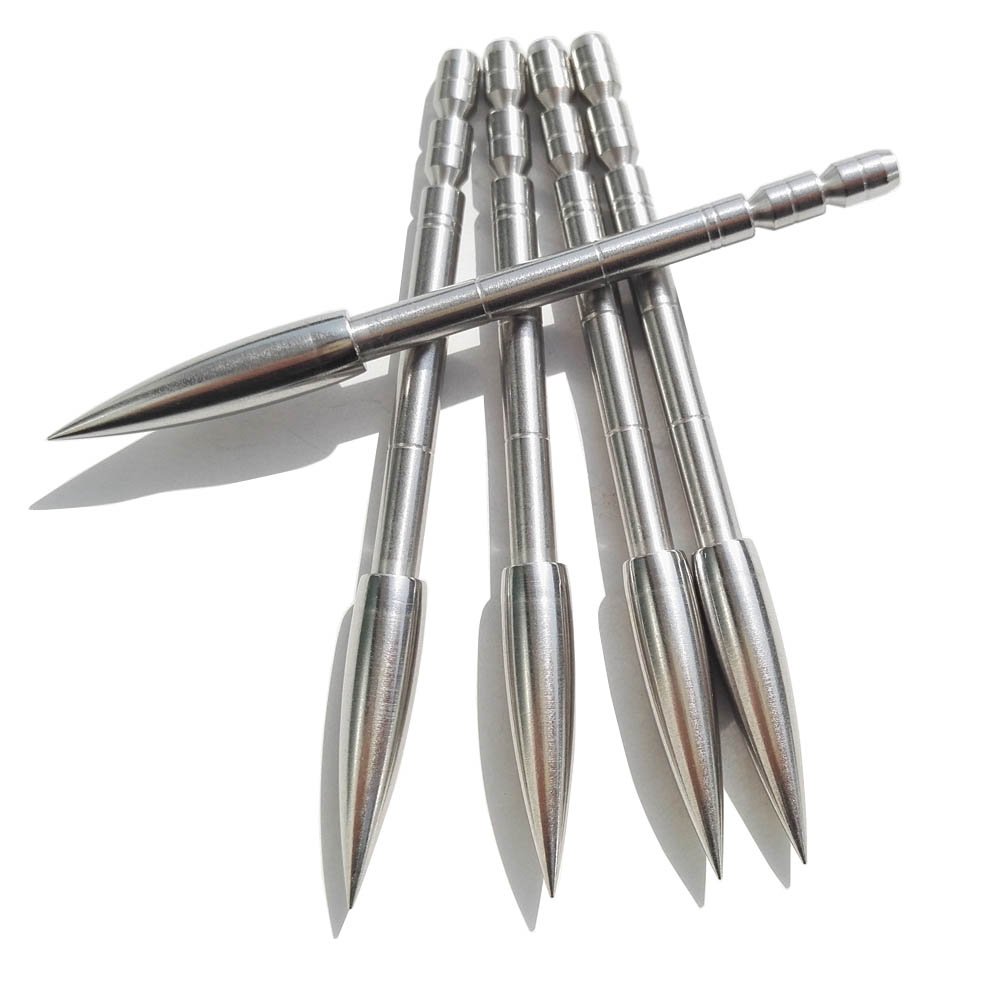 Pointes De Flèche Ramcat 100 Grains - Acier Inox - Lots De 3/6/12/20