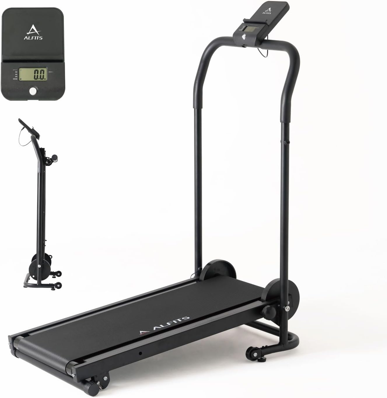 アルインコ(ALINCO) 自走式 ウォーキングマシン 下半身強化 脚力強化 折り畳み 静音 軽量 コンパクト 傾斜角度3段階調節