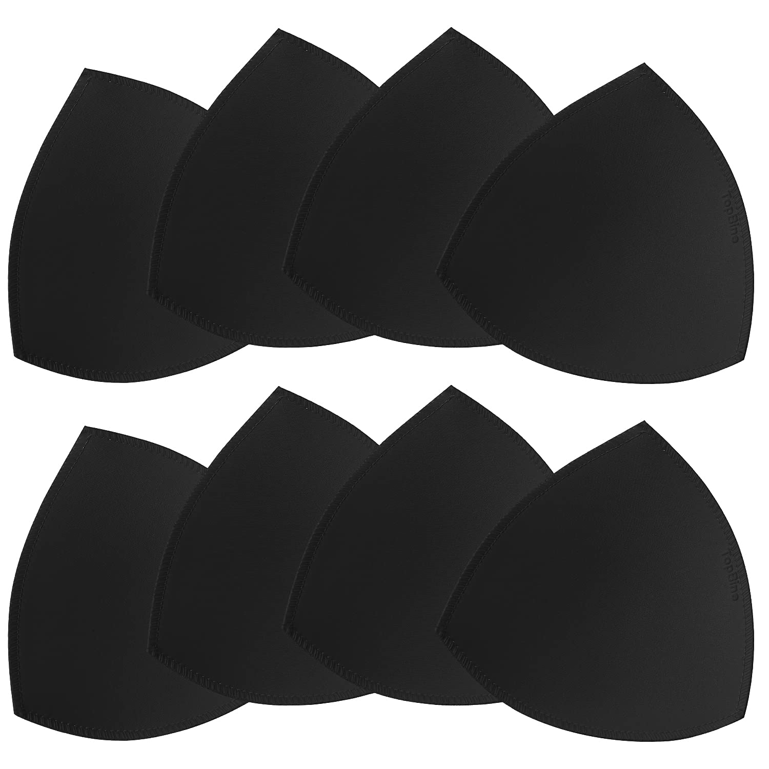 Bra Pad Insert,Removable Sport Bra Cup Triangle Breathable &amp; Reusable Bra Pad for Yoga Bra,Swimsuits,Bikini