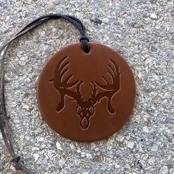 Air Flair | Leather Car Air Freshener | Antler Leather Scent