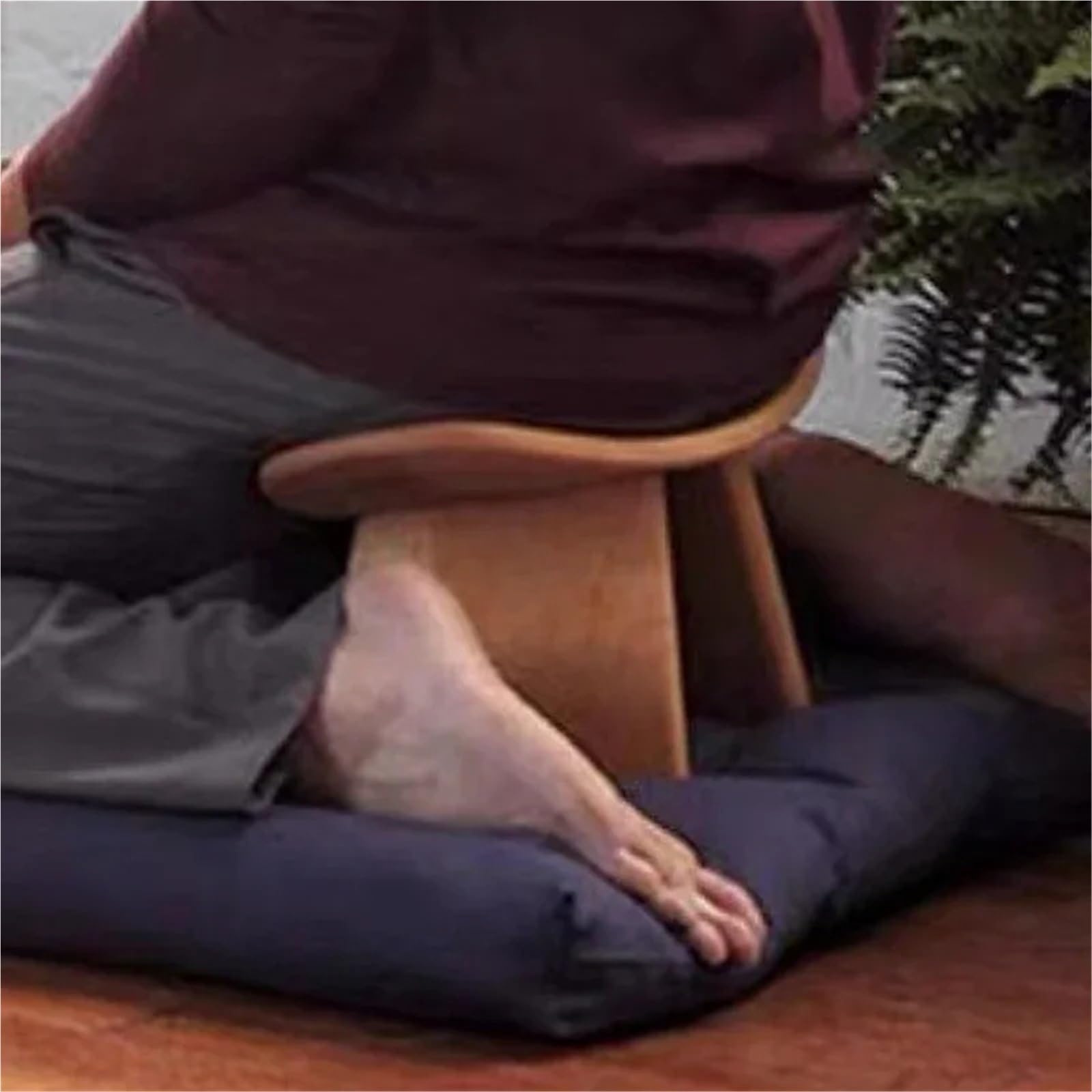Banco de meditación Madera