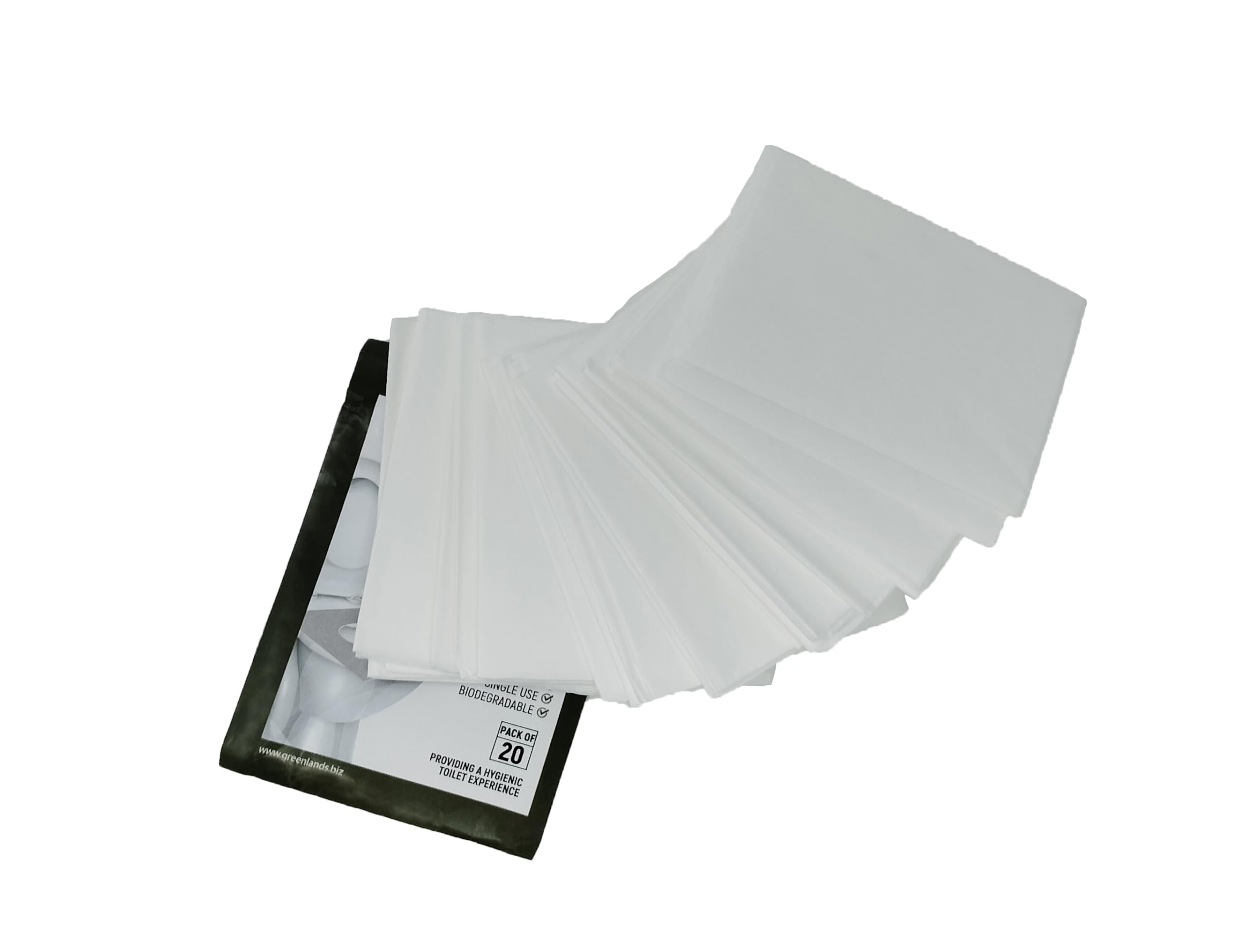 Greenlands Hygiene Cover (Toilet Seat Cover) - 20 Sheets 2