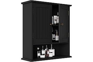 Black Bathroom Medicine Cabinet: Sleek Storage Solution