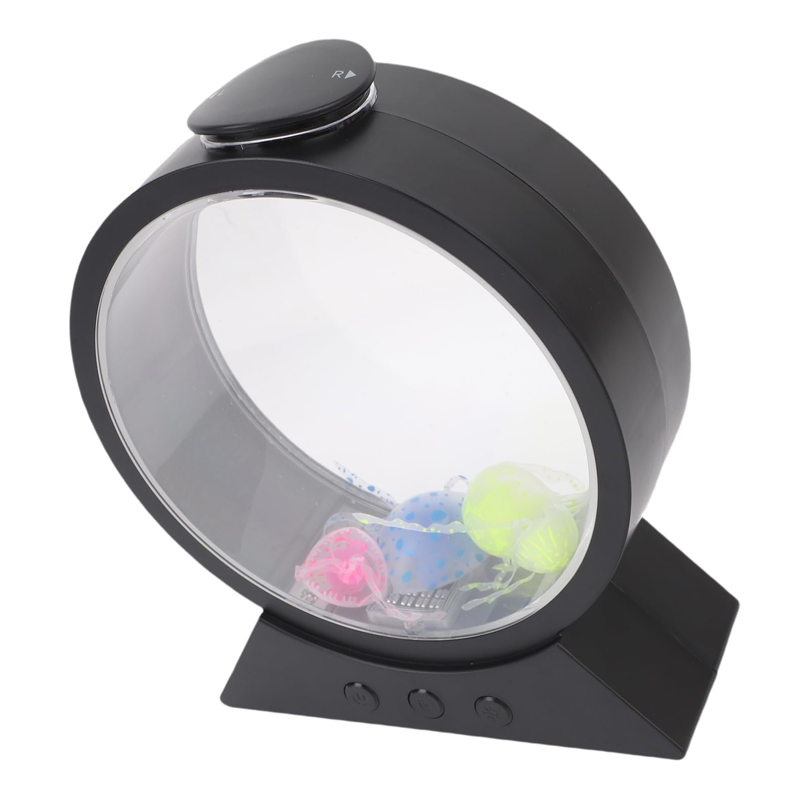 Naroote Lampa LED 7 Kolorów Nocna do Sypialni 5W ABS (BLACK)