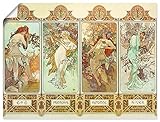 ARTLAND Wanddeko Poster & Kunstdrucke Wandposter 60x45 cm 