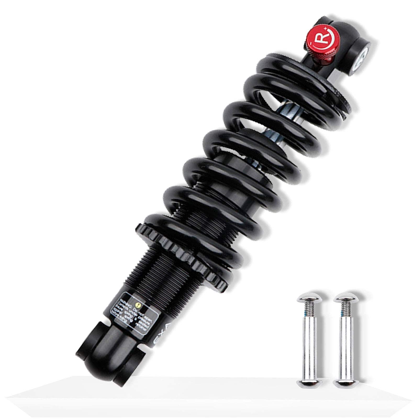 Amortiguador de Bicicleta de montaña MTB con Muelle de 125 mm, 150 mm, 165 mm y 190 mm, Amortiguador Trasero de suspensión con buje.