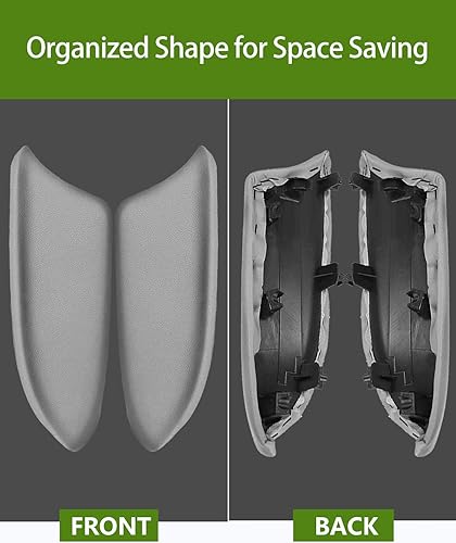 Miniatura 4 de 2008 2009 2010 2011 2012 Accord Sedan consola central reposabrazos cubierta y paneles de puerta delantera reposabrazos (gris)