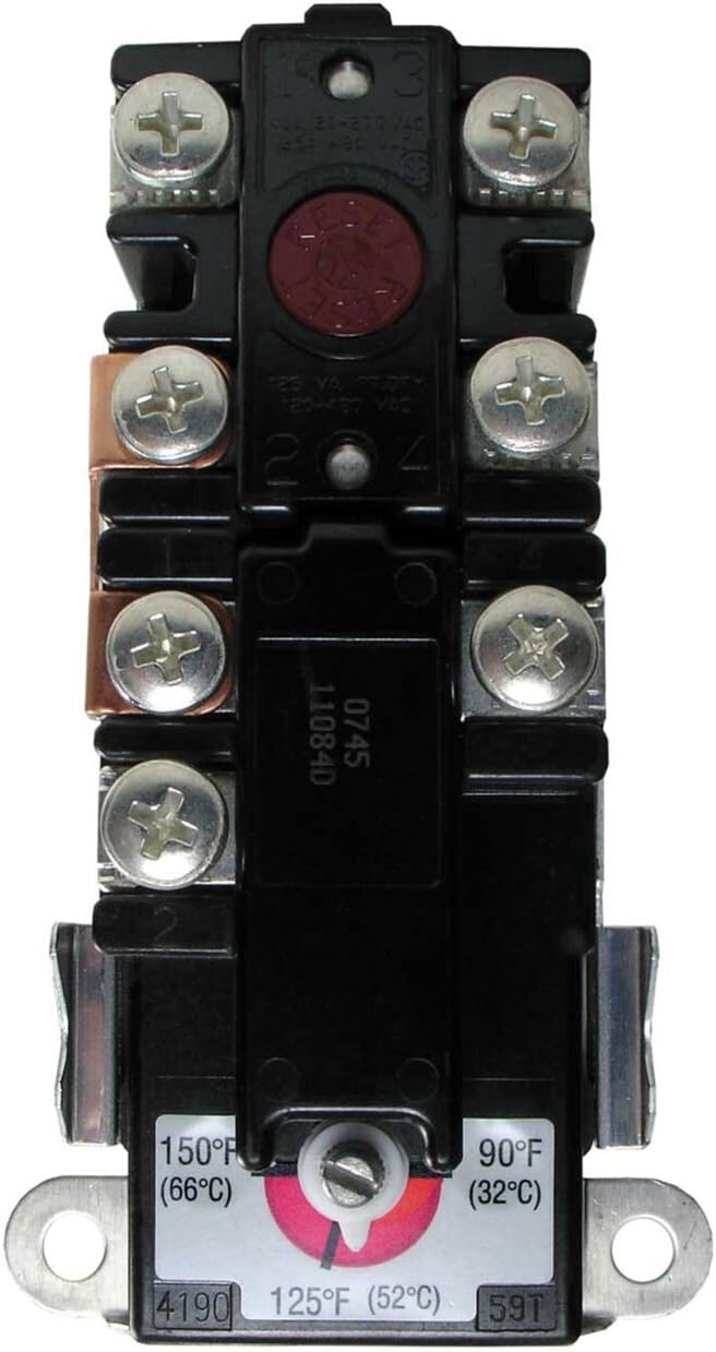 Rheem SP11698 Electric Thermostat, Black