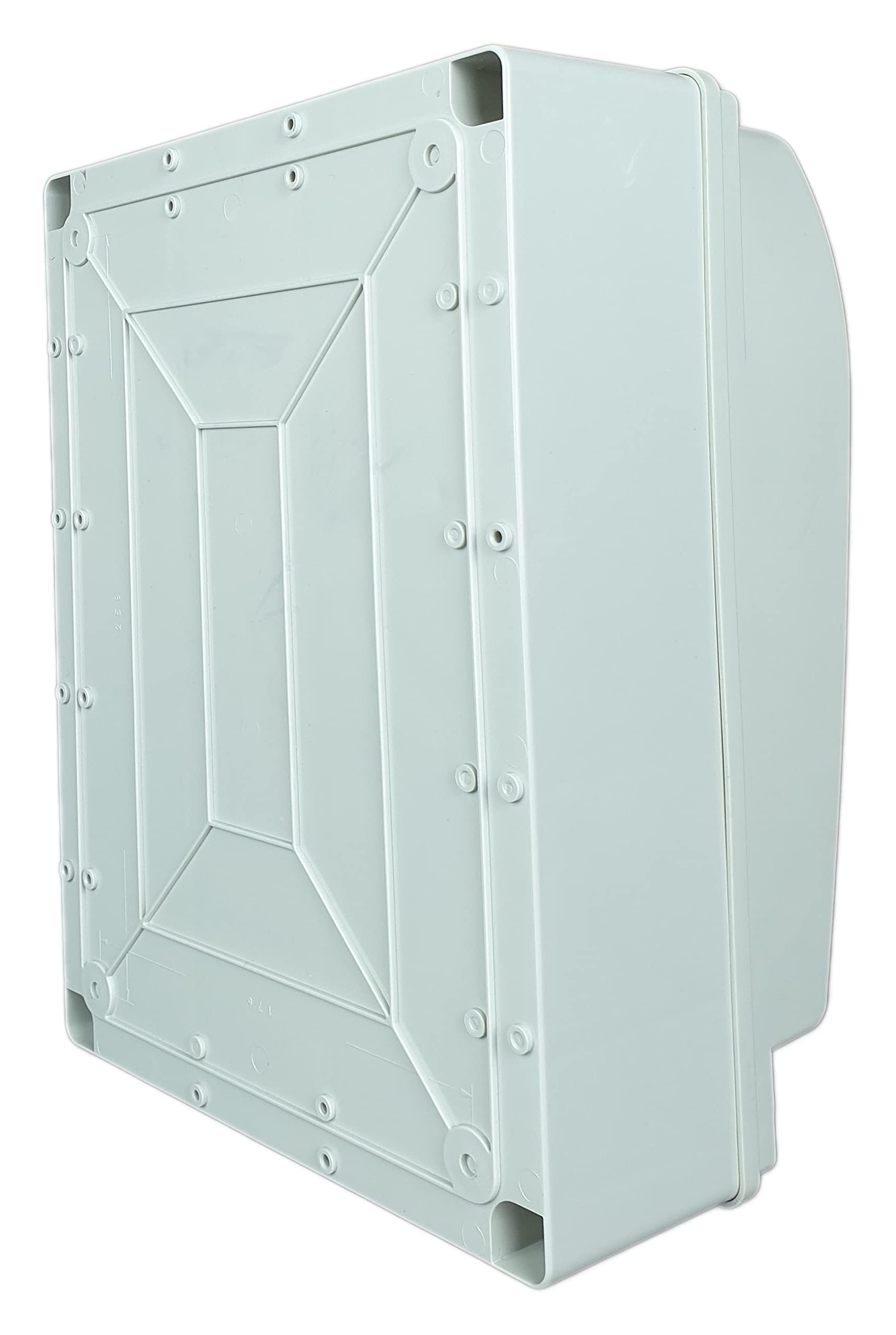 RoadEu - Coffret de chantier 230V - 6x prises avec interrupteur - répartiteur de prises avec disjoncteur différentiel 40A type A/AC - 6x LS C 16A - IP44 idéal pour les ateliers et les usines