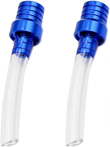 2 piezas de tapa de gasolina para motocicleta, tanque de gasolina de ventilación, manguera de ventilación bidireccional, tubo de ventilación,
