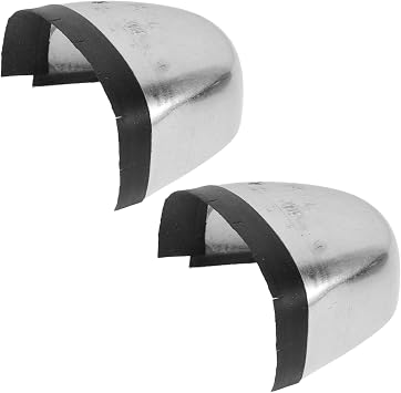 Hemobllo 1 Pair Shoes Toe Caps Support Shoe Inserts Safety Guard Steel Cap Boots Steel Inserts Toes Protect Covers Work Duty Guards Welding Toe Caps for Men Shoe Caps Silver Iron