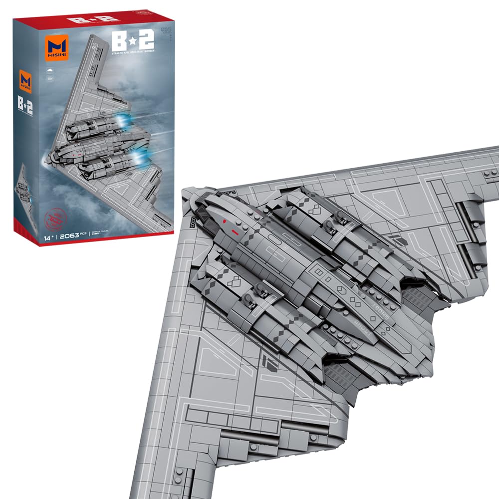 Amazon.co.jp: MISINI 33038 ミリタリーシリーズ B2 爆撃機 2063ピース