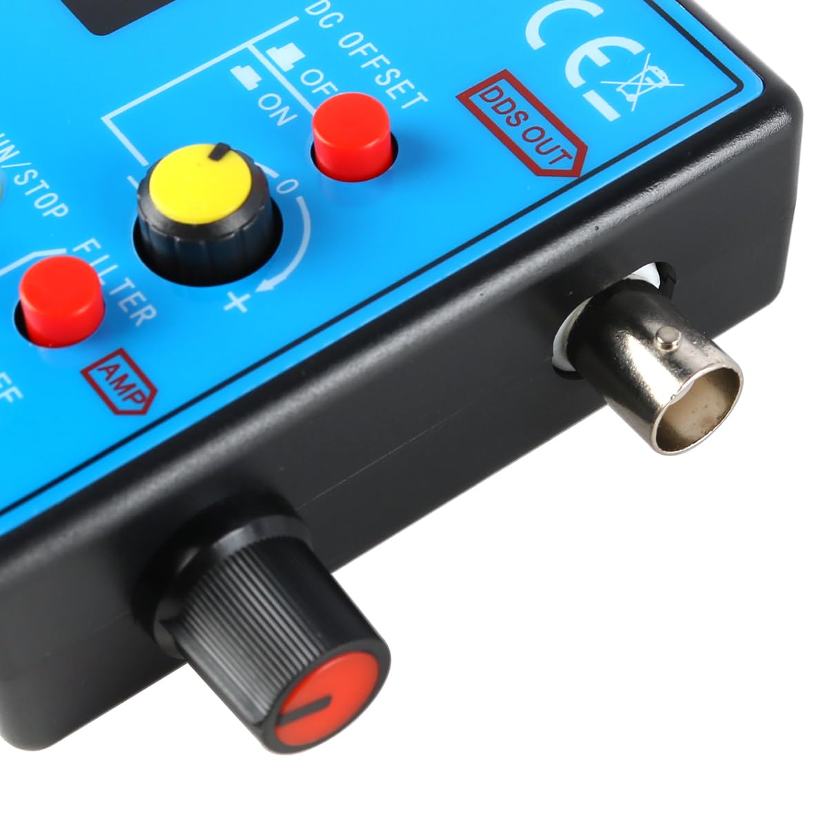 Generador de señales con función DDS FG 200, módulo de Fuente de señal de 0,01 Hz a 500 KHz para Pruebas de Audio