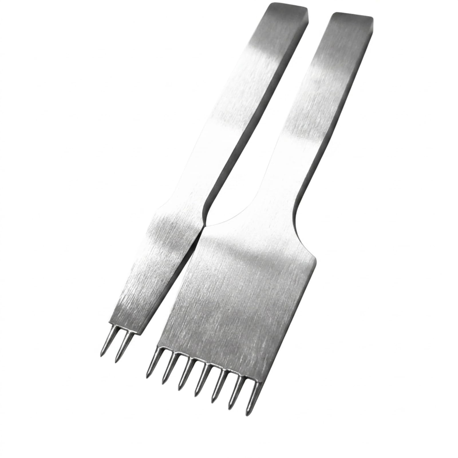 2 Piezas Punzón Costura Mano Cómodo Herramienta Manual Compacto para Guarnicioneros, 5MM