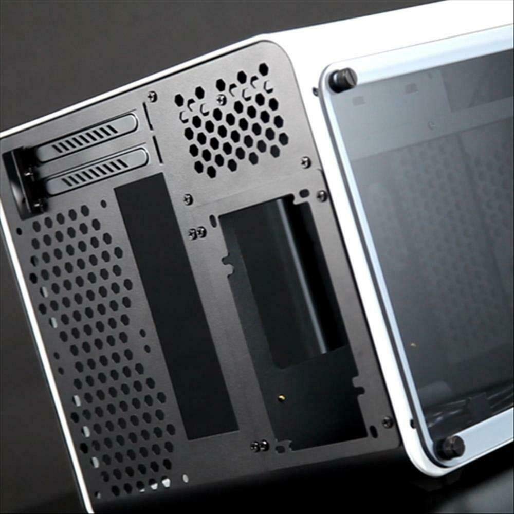 Raijintek Boitier Mini ITX Evo avec Panneaux vitrés (Blanc)