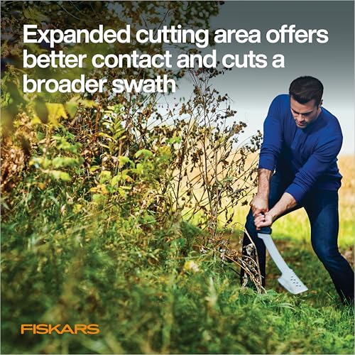 Fiskars 28" Heavy-Duty Machete Axe for Yard Work & Garden with Sheath | For Cutting Tree Branches, Roots, & Palms, Machete Knife with Blade Curve & Sharp Tip & Rust-Resistant Low-Friction Coating - image 2