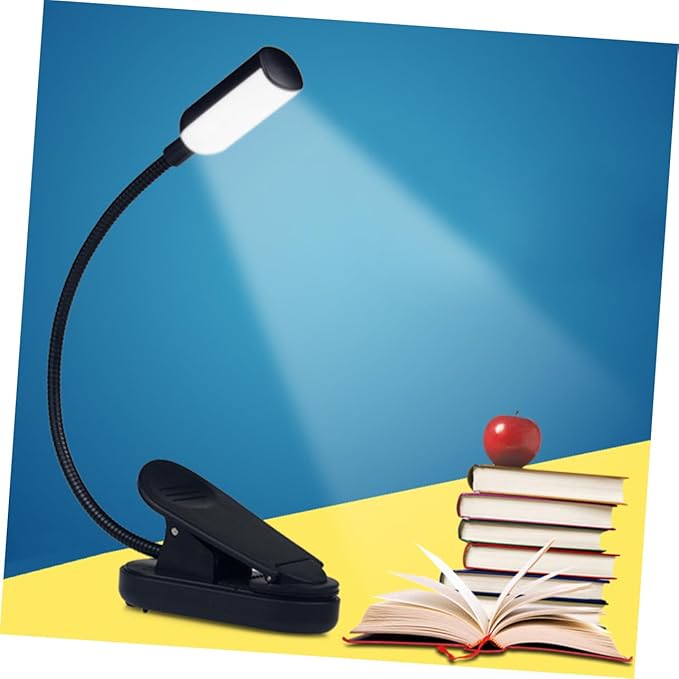 Housoutil Housoutil Clip-on USB Charging Desk Lamp Led Reading Light for Home Office Eye-Caring Non-Flickering photo 3