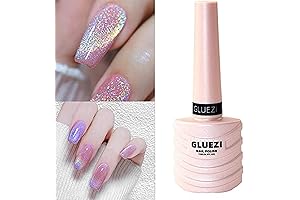9D Cat Eye Holographic Gel Polish Soak Off Nail Polish with Leafgel