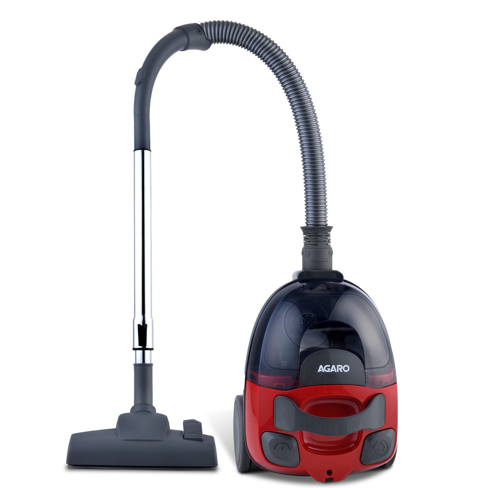 AGARO Primo Bagless Vacuum Cleaner, 1400Watts, Dry Vacuuming, 24 kPa Suction Power, 1.5L Dust Collector, Home, Office, Grey & Red (B0CVH633WX) Amazon Price History, Amazon Price Tracker