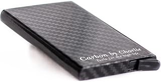 RFID Blocking Carbon Fiber Pop-up Wallet, Slim And Luxuries Design, Card Holder For Men, Gift Box
