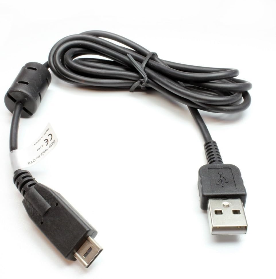DragonTrading - USB Cable Lead Compatible with Panasonic Lumix DMC-ZS7 /TZ10 K1HA14AD0003 Digital Camera