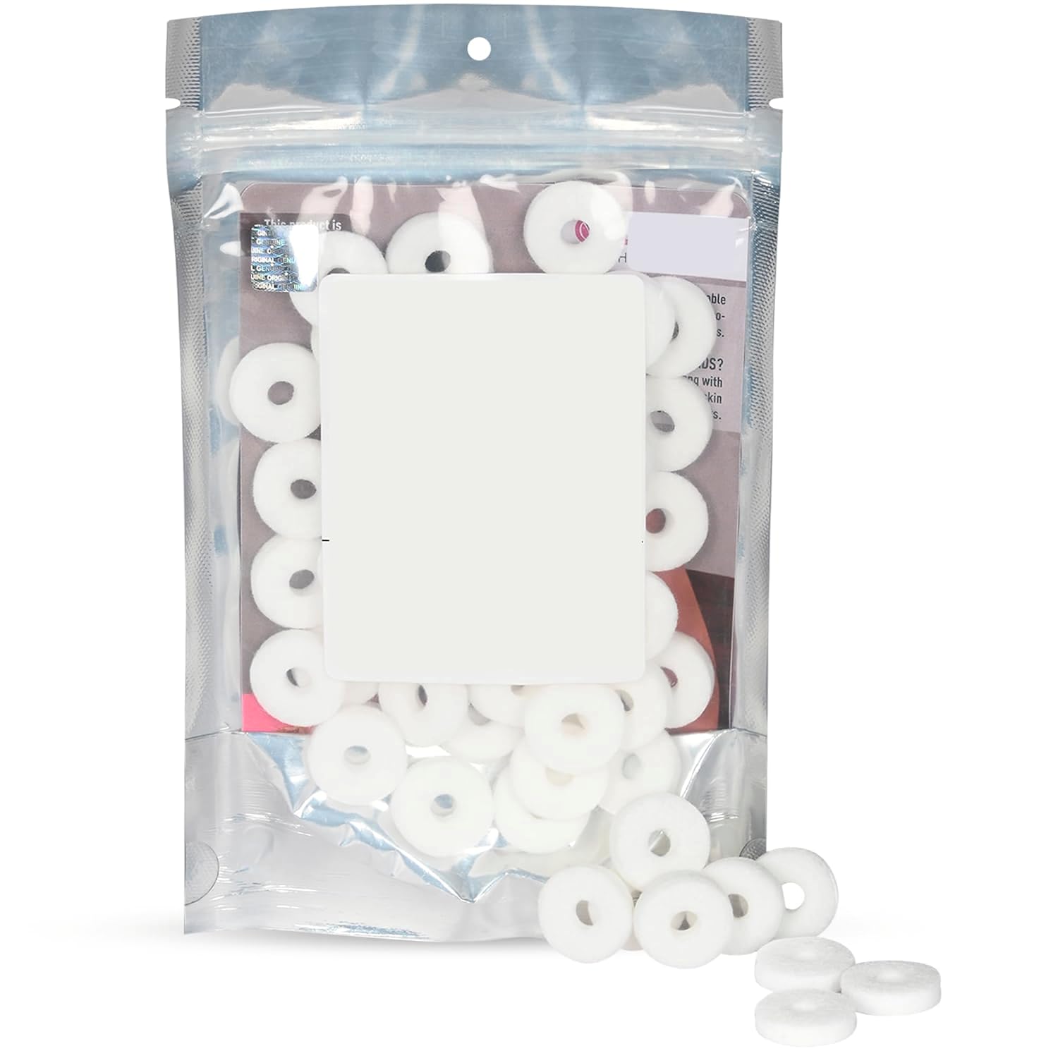 MEDITIVE Cotton Pads (Pack of 50) for Facial Steamer Vaporizer (White)-image-27