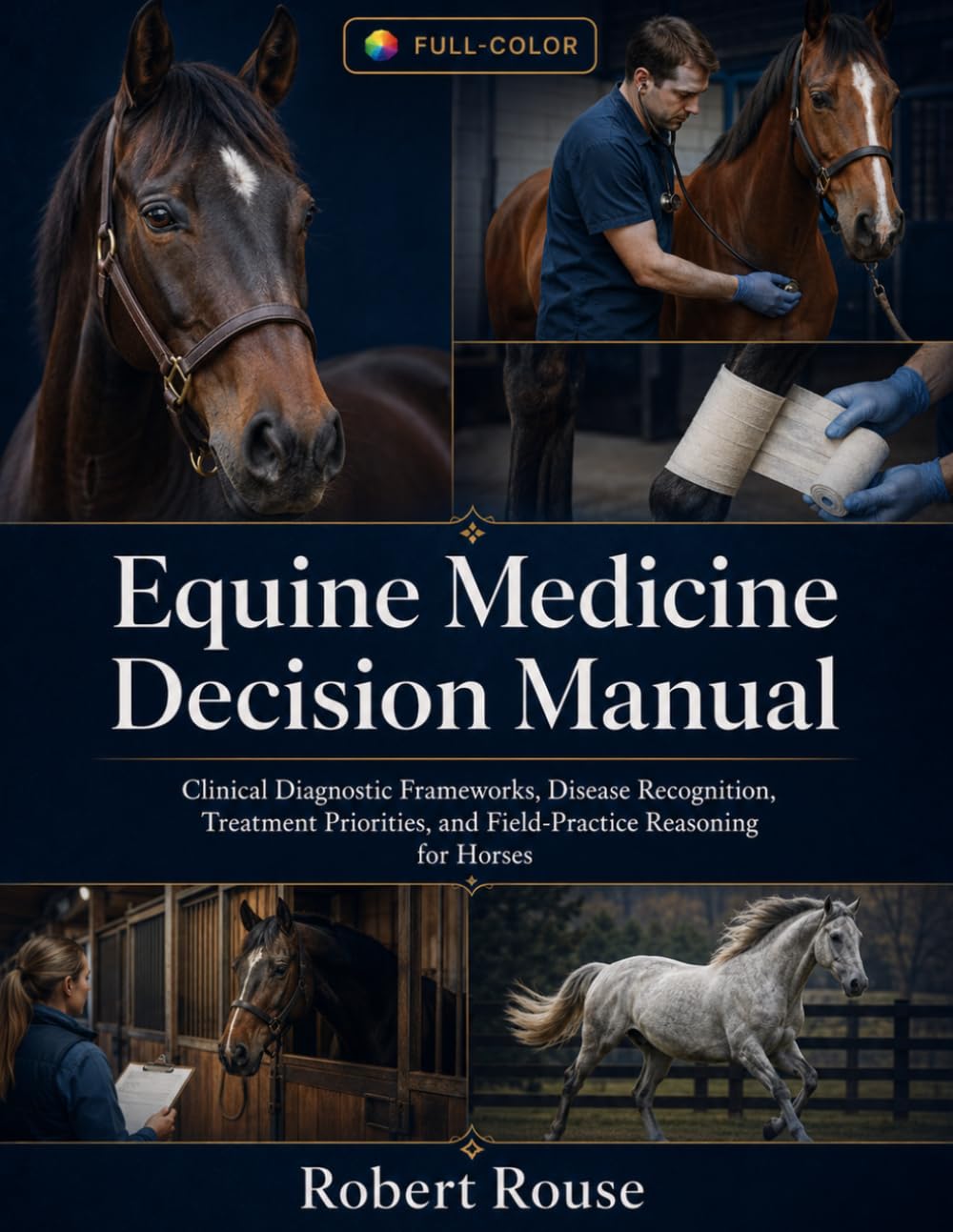 Equine Medicine Decision Manual: Clinical Diagnostic Frameworks, Disease Recognition, Treatment Priorities, and Field-Practice Reasoning for Horses