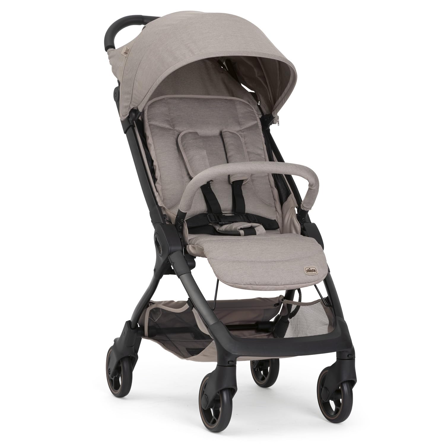 Chicco WE 2 Passeggino Leggero, Pieghevole da 0 Mesi a 22 kg, Passeggino da Viaggio, Passeggino Leggero Aereo, Reclinabile con Posizione nanna, Spallacci Imbottiti Copertura Compatta e Parapioggia