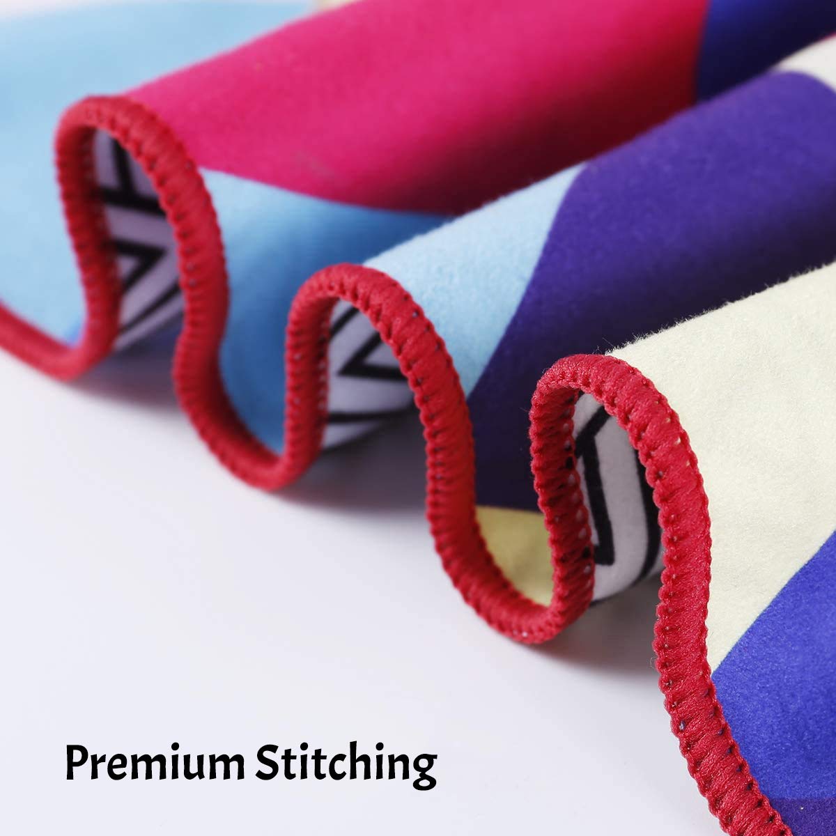 Serviette De Plage Surdimensionnée 150x70cm Motif Dauphins | Microfibre Ultra Absorbante Séchage Rapide - 5