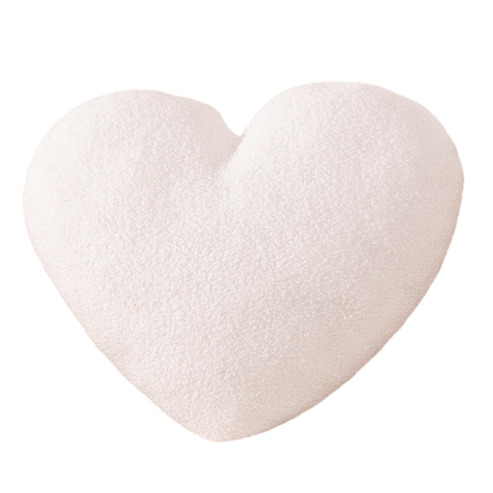 Uqezagpa Romance Love Shape Pillow with High Resiliences PP Cotton Filling Ideal for Lounges Bedroom Decoration Artistics Heart Shape Home Accessory