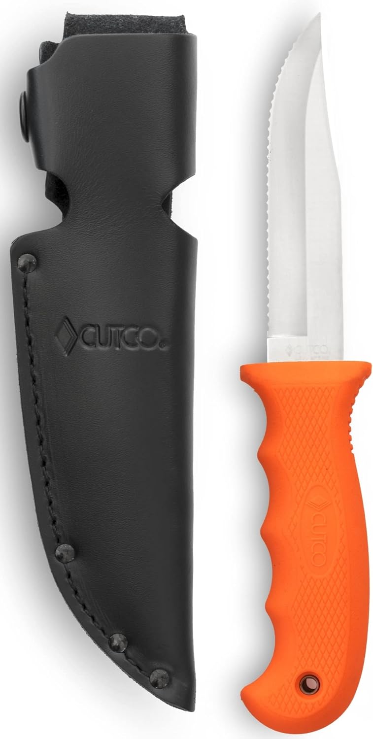 CUTCO Model 5719 Orange Clip Point Knife .High Carbon
