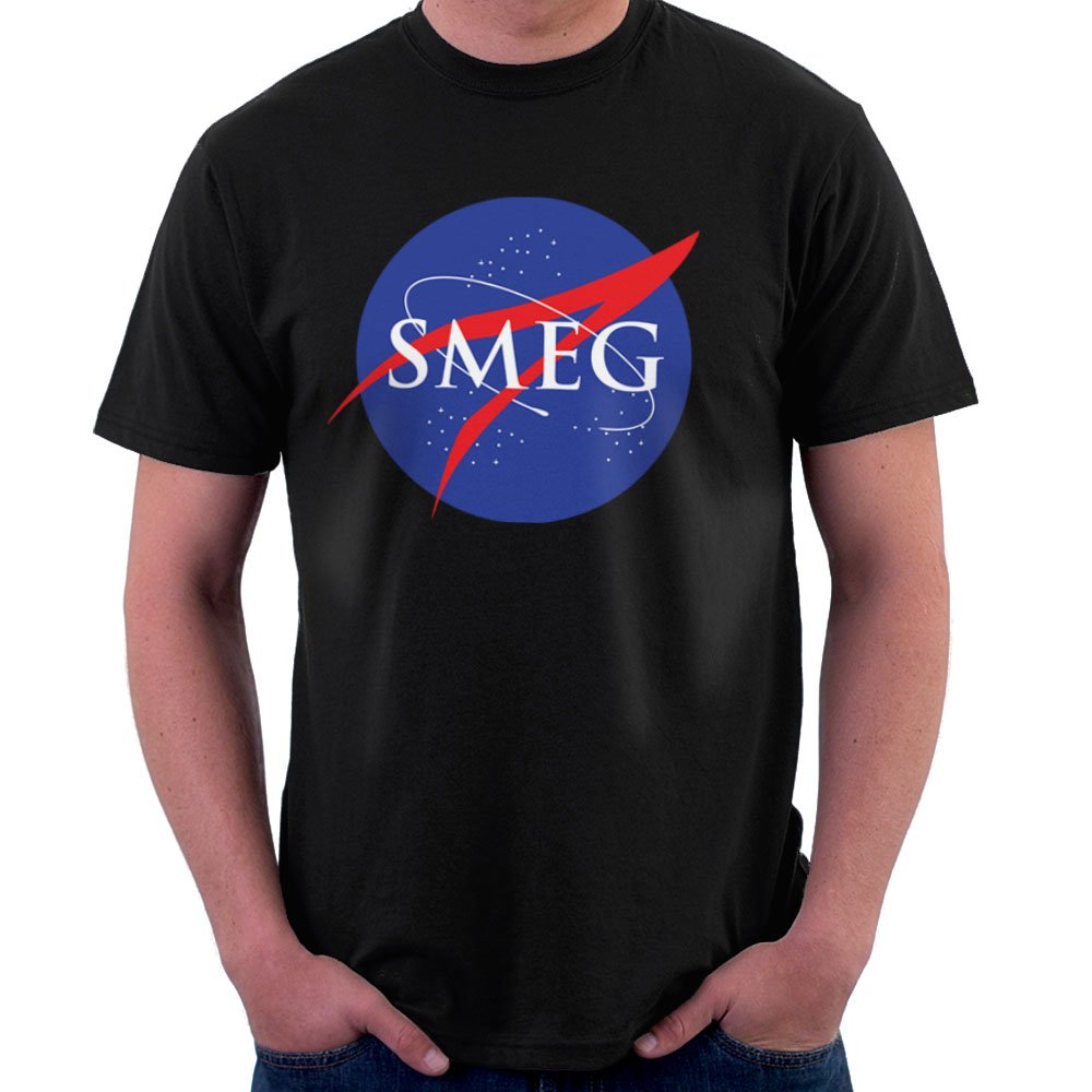 Red Dwarf Smeg NASA Men's T-Shirt