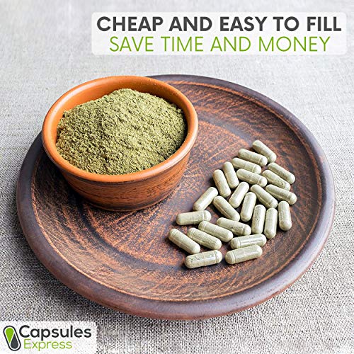 XPRS Nutra Size 4 Empty Capsules for Cats Clear Empty Gelatin